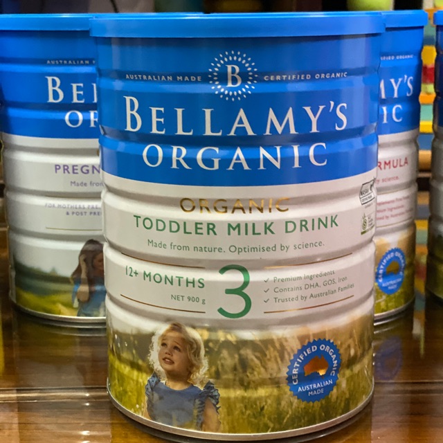 [Hàng Air] Sữa Bellamy organic số 3 900g