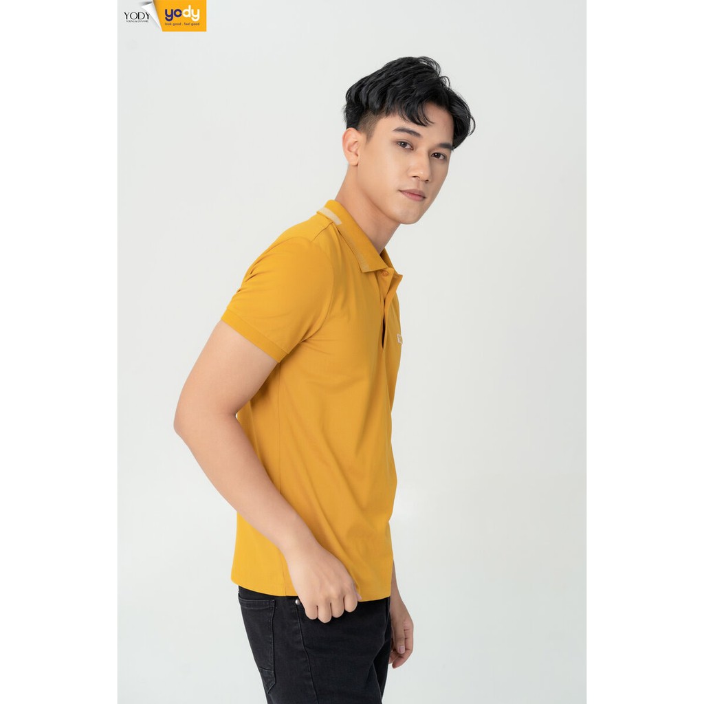 Áo polo nam Yody áo thun cộc tay, cổ bẻ, áo phông vải mắt chim mềm mịn thoáng mát APM3299 MMC1 | BigBuy360 - bigbuy360.vn