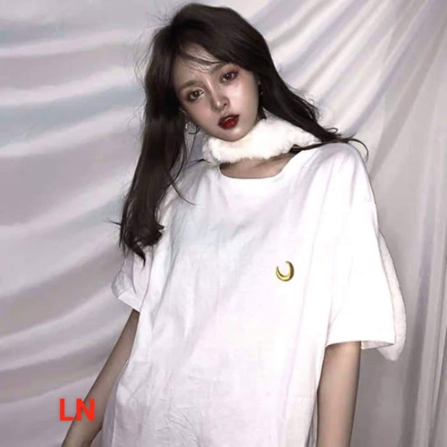 Áo mặt trăng vàng ép nổi L&amp;N 1106 siêu đẹp