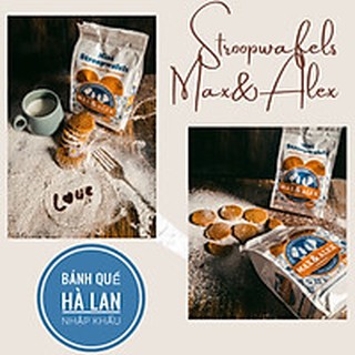Bánh Stroopwafels Max & Alex - Đặc Sản Hà Lan nhập khẩu