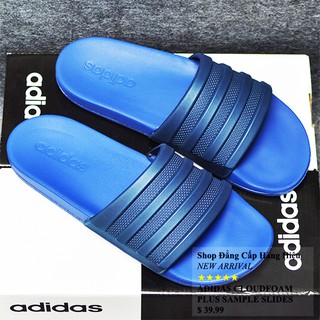Dép Adidas Plus Mono Cloudfoam màu đen 2019