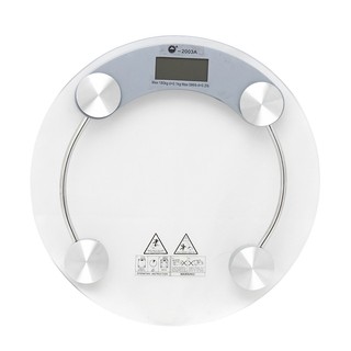 Cân điện tử mặt kính tròn 180kg mã tu254