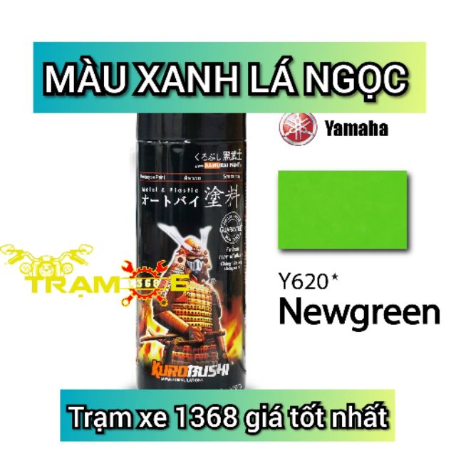 SƠN SAMURAI SƠN XỊT MÀU XANH LÁ NGỌC Y620