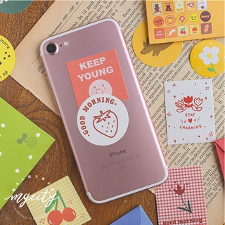 Set 40 Miếng Dán Hình Lá Thư Dễ Thương
