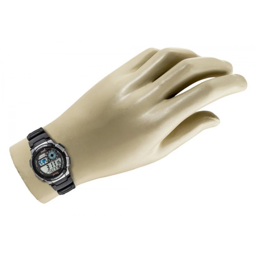 Đồng hồ nam dây nhựa Casio chính hãng Anh Khuê AE-1000W-1BVDF