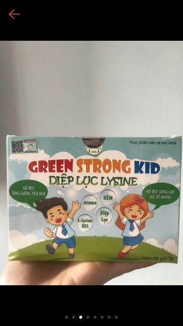 Diệp lục Kid ( Diệp lục Lysine )