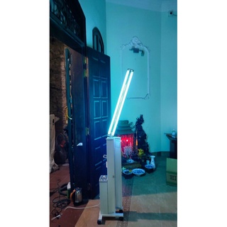 Bộ đèn cực tím di động cao cấp 2 bóng + Có hẹn giờ + Hàng mới nhất 2022