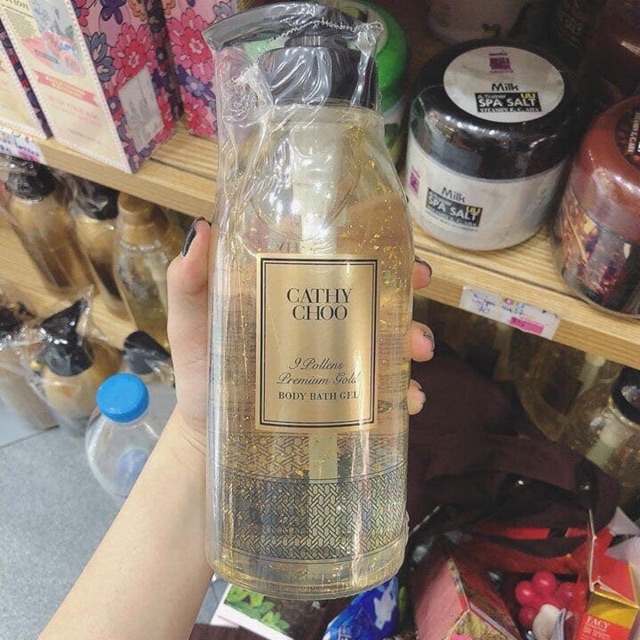 SỮA TẮM CATHY CHOO TINH CHẤT VÀNG 24K