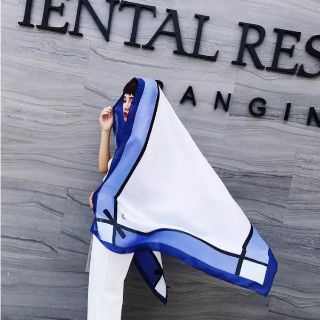 Khăn lụa cao cấp 100% silk