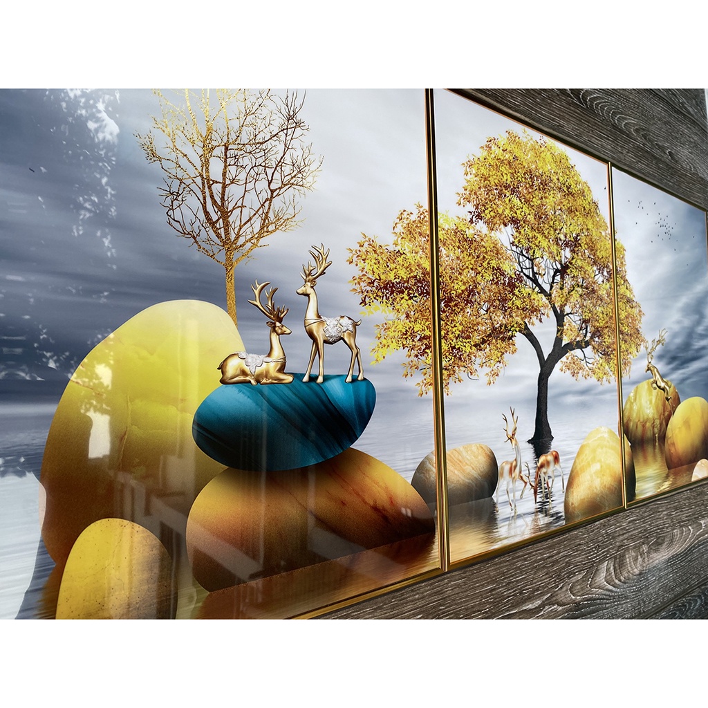 Tranh Tráng Gương, Tranh Treo Tường Phòng Khách, Phòng Ngủ, Cầu Thang chất liệu cao cấp, hình ảnh bóng đẹp | Tranh 888