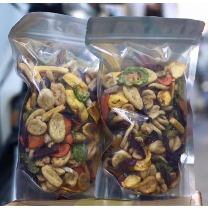 Trái cây sấy khô thập cẩm không đường đà lạt | BigBuy360 - bigbuy360.vn