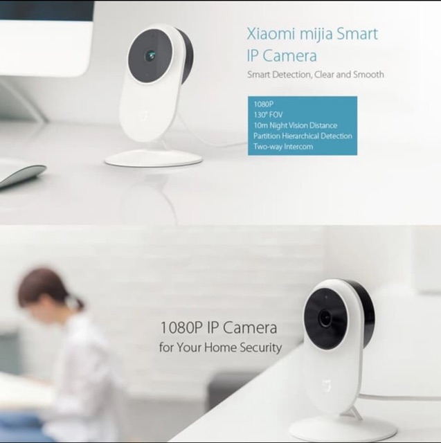 Camera Ip Thông Minh Xiaomi Yi Mijia 1080p Xiaoyi Góc Rộng Sxj02Zm