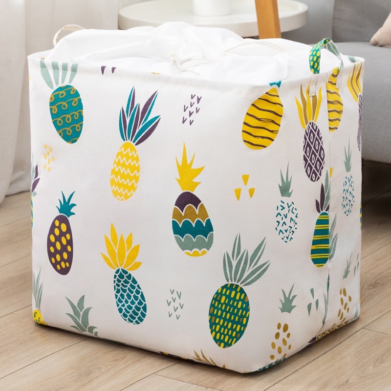 Túi Vải Đựng Chăn Màn Quần Áo Gấp Gọn 100L
