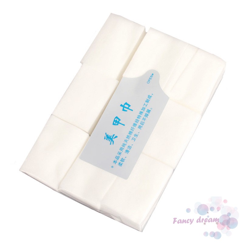 Set 900 miếng bông cotton dùng để tẩy sơn móng chuyên dụng