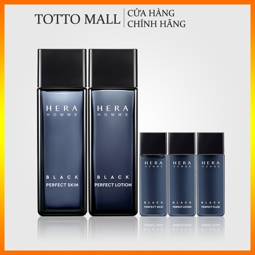 Bộ dưỡng da Nam Hera Homme Black Perfect Gift Set 300ml