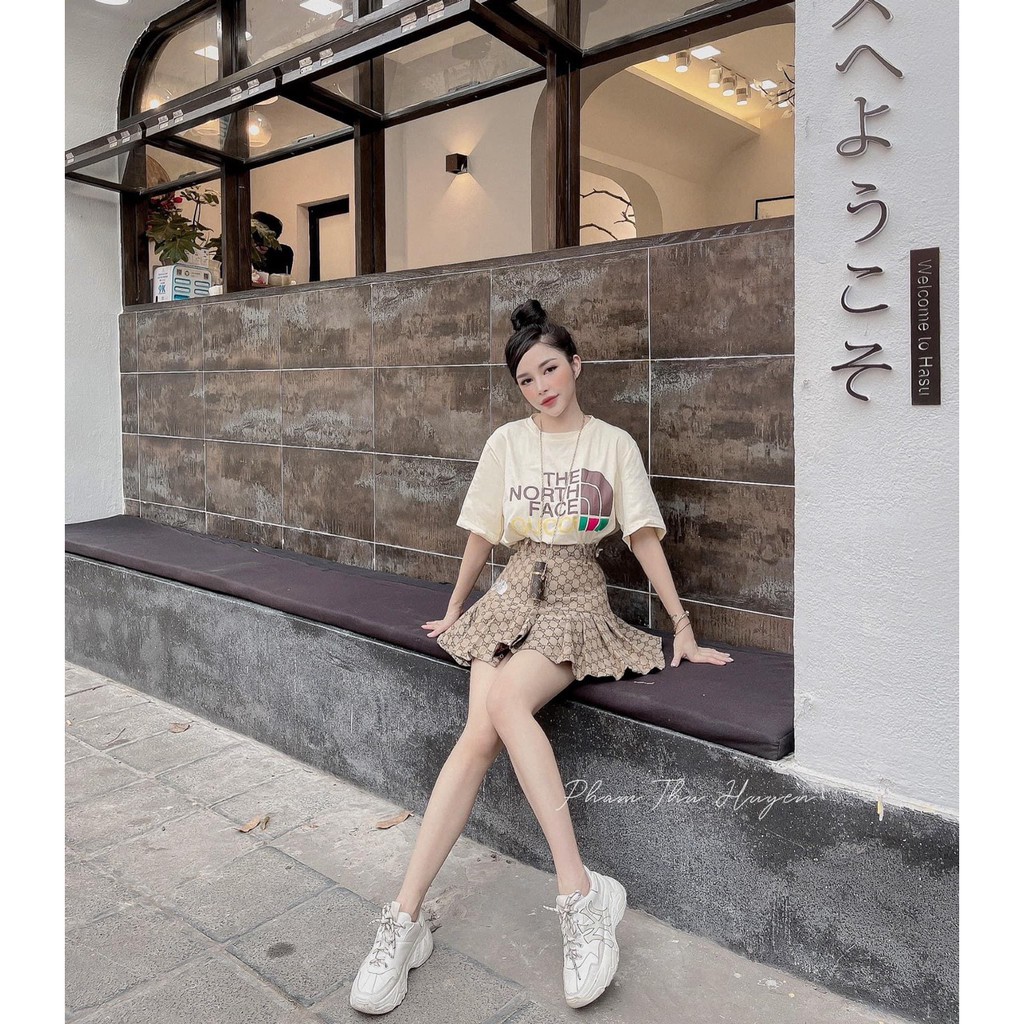 Set đồ nữ cá tính, set váy dài áo thun đi chơi sang chảnh mùa hè đẹp 8A00064 | BigBuy360 - bigbuy360.vn