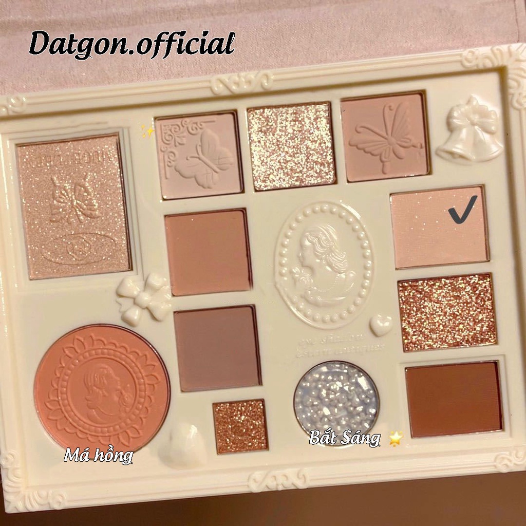 Bảng phấn mắt Muge Leen, bảng mắt Ren nội địa hình cuốn sách Datgon