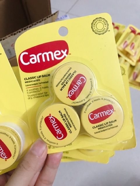 [BILL US] Son dưỡng môi Carmex chuẩn nội địa Mỹ các mùi