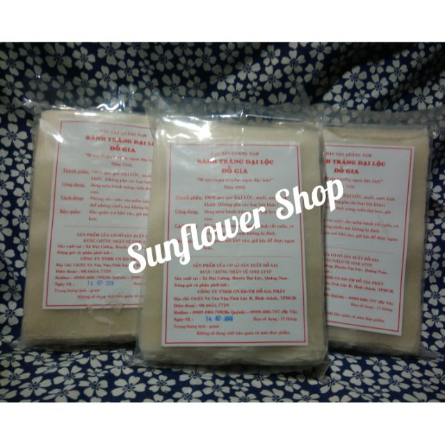 Bánh tráng đại lộc Đỗ Gia Quảng Nam 500g