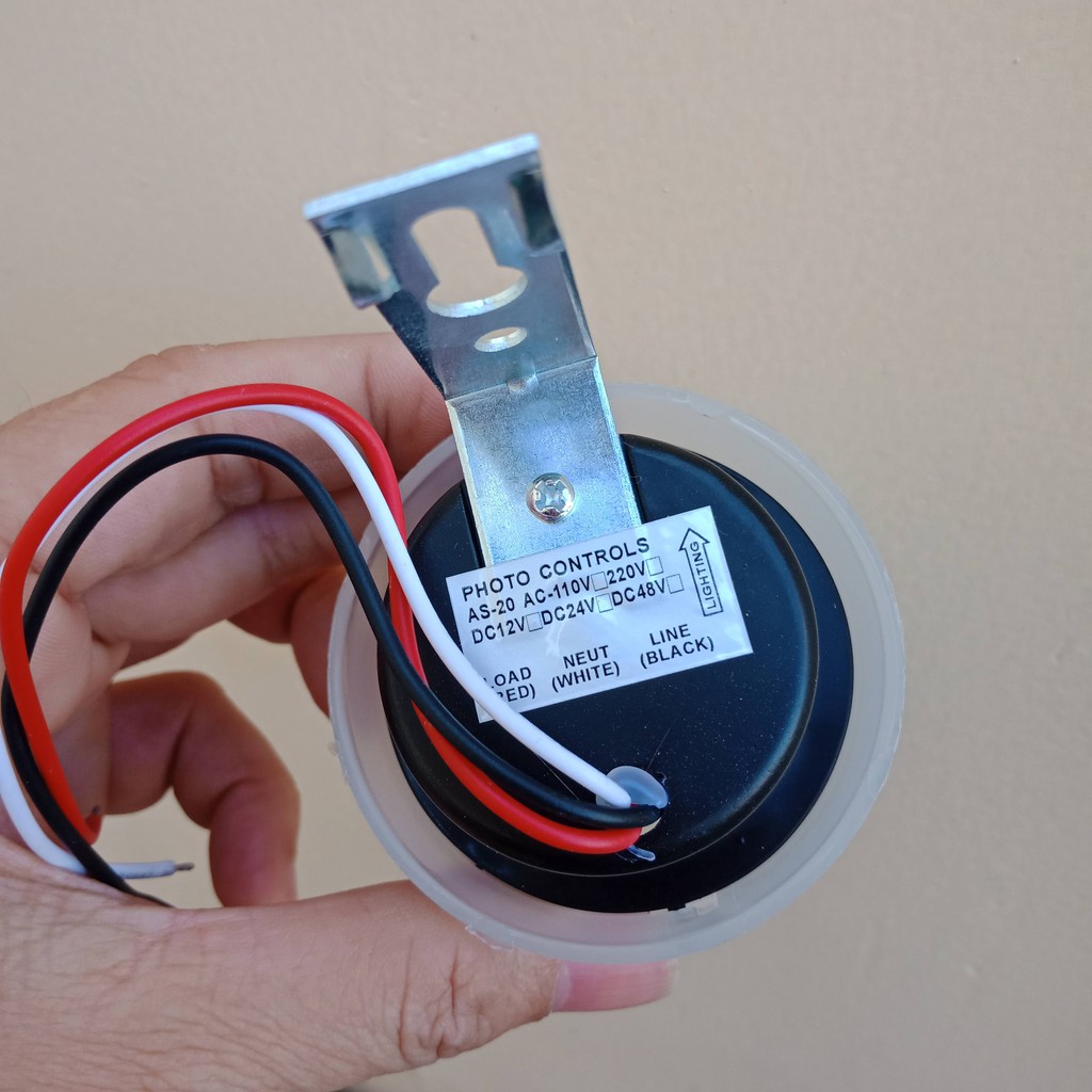 AS- 20 Công tắc cảm biến ánh sáng 220V 10A , có thể lắp ngoài trời