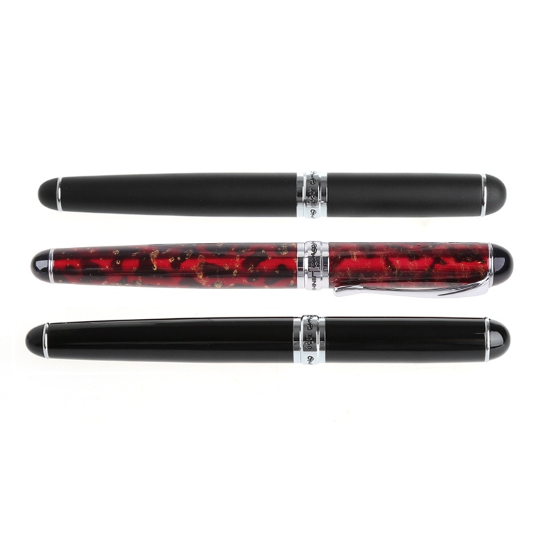 Bút Máy Có Nắp Kéo Dùng Làm Quà Tặng Bung Tâm Vận Hành Vẽ Tranh JINHAO X750