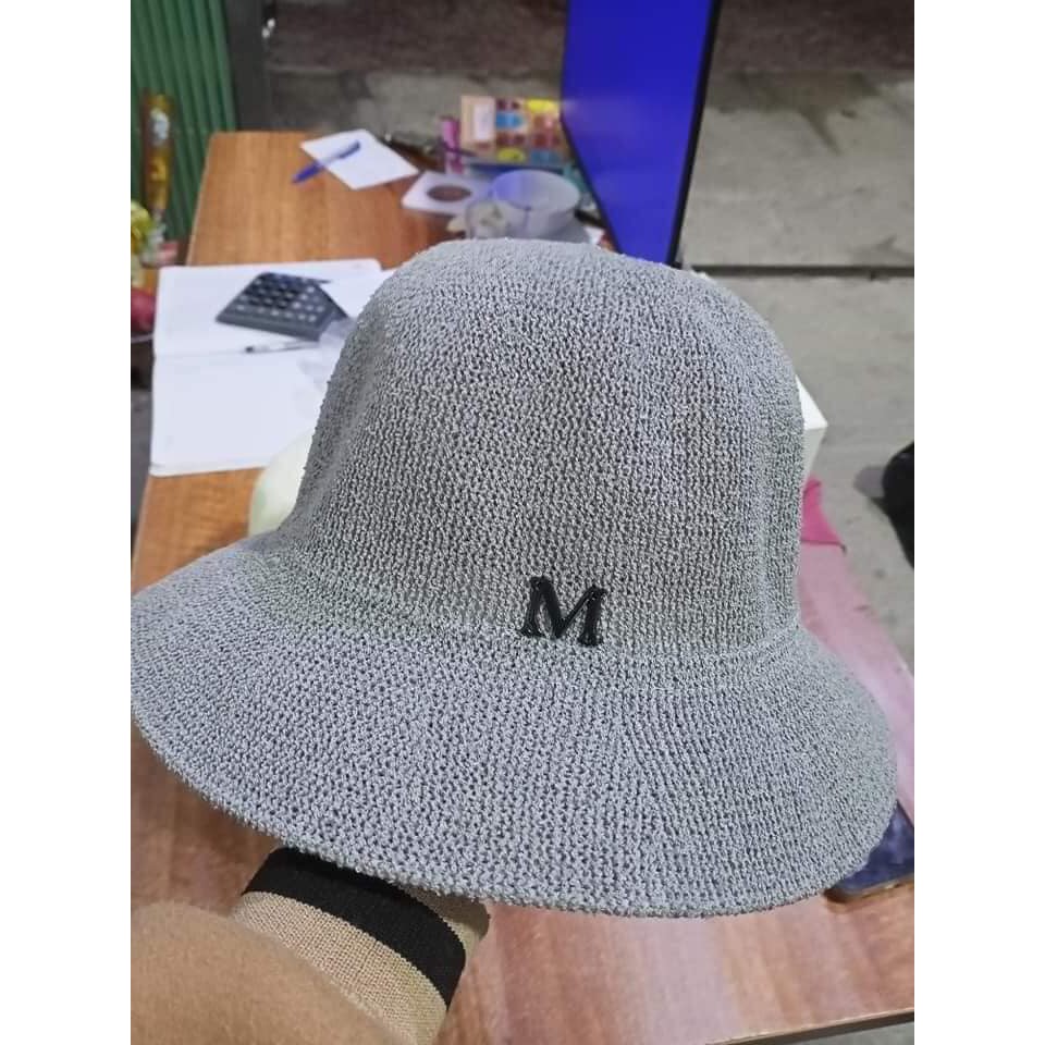 Mũ Cói Chữ M Cho Chị Em Diện Hè