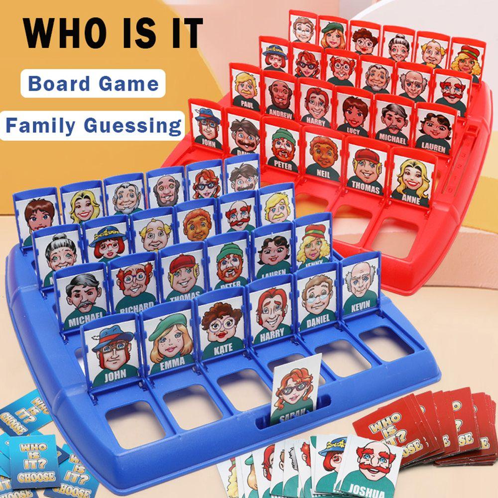 Bộ Đồ Chơi Board Game Who Is It Board Tương Tác Giữa Cha Mẹ Và Bé