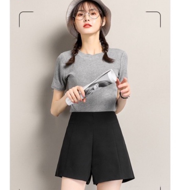 Quần Short Nữ cạp liền lưng cao m611