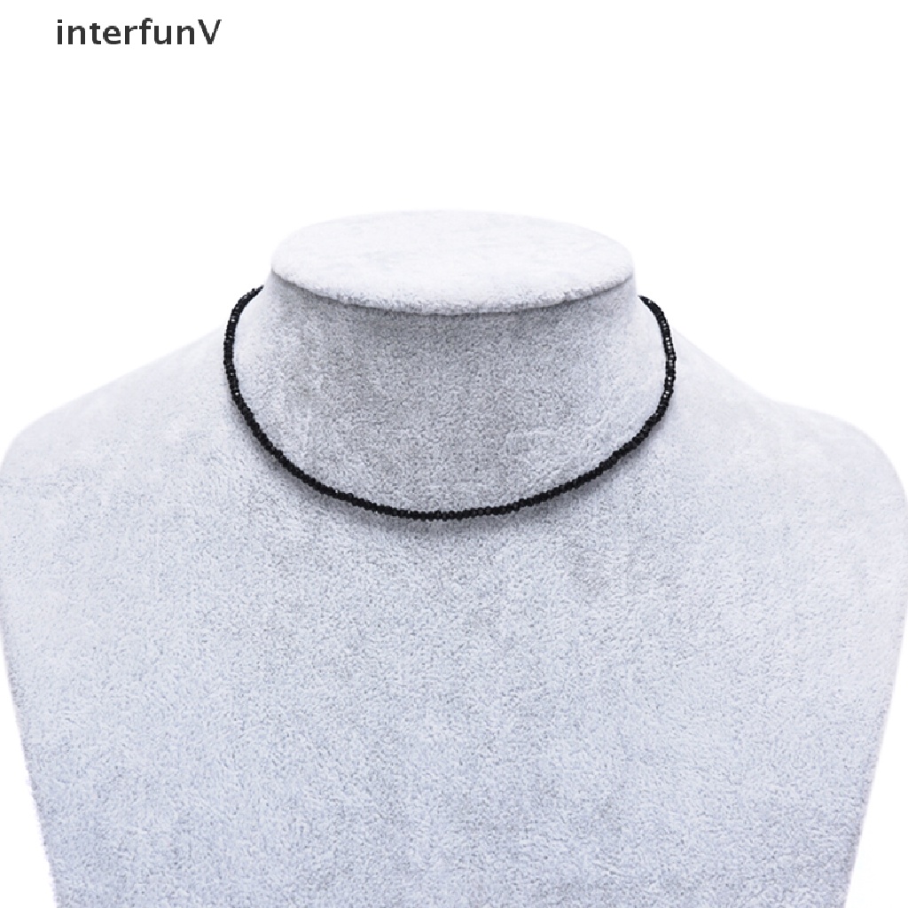 Vòng Cổ Choker Đính Pha Lê Đen Thời Trang Cho Nữ