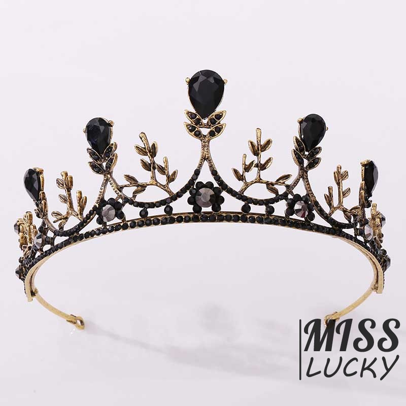 Vương miện đính đá phong cách sang trọng nổi bật dành cho cô dâu