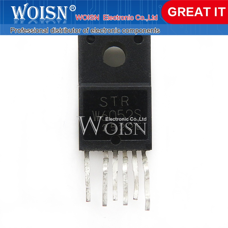 W6052S TO220F-6 5 CÁI STRW6052S TO-220F STRW6052 STR-W6052S W6052 TO-220 Còn hàng sync1 STR-