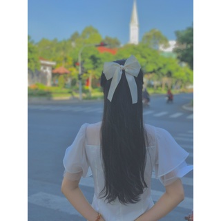 : Bunnie - Nơ kẹp tóc ruy băng