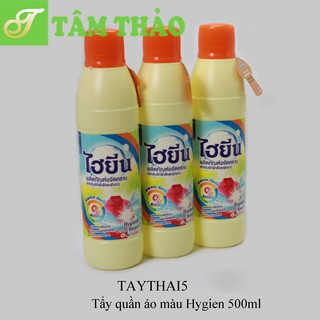 Tẩy quần áo màu Thái Lan Hygiene 500ml 8850092213145
