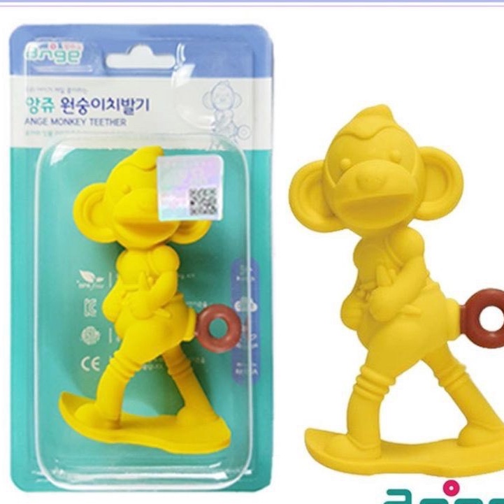 Gặm nướu và bàn chải 2 trong 1 Baby Banana từ Mỹ