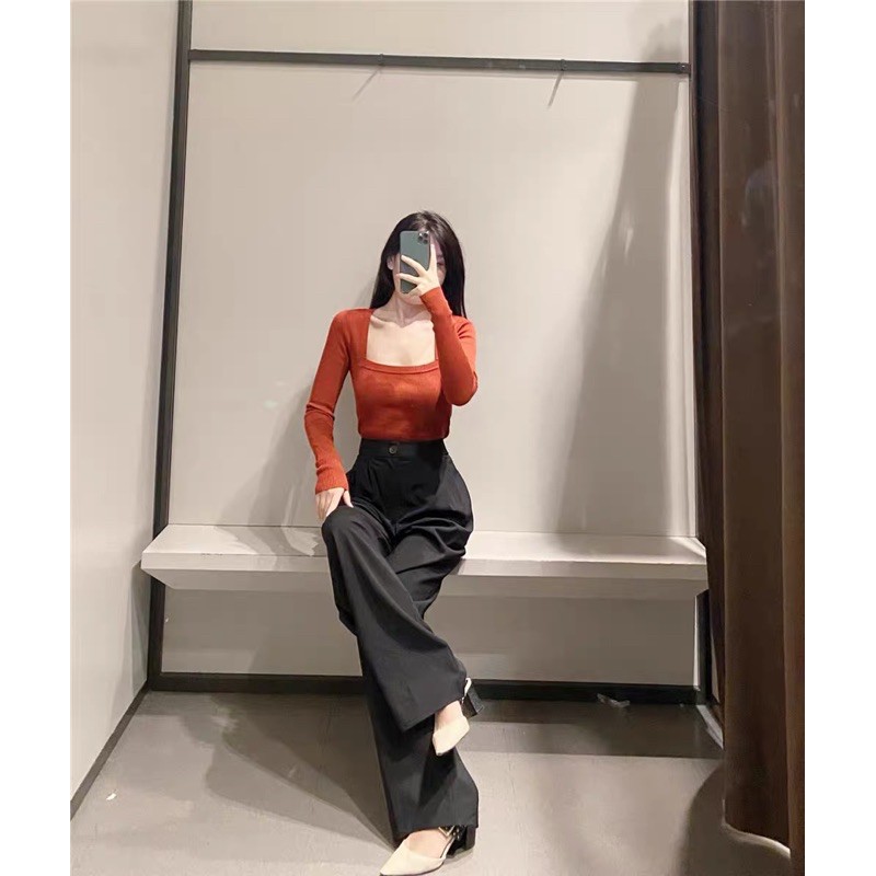 {Có Sẵn} Quần tây ống suông zar kèm hình thật ở cuối | BigBuy360 - bigbuy360.vn