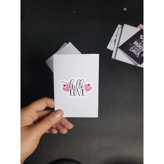 Thiệp chúc mừng mini dễ thương