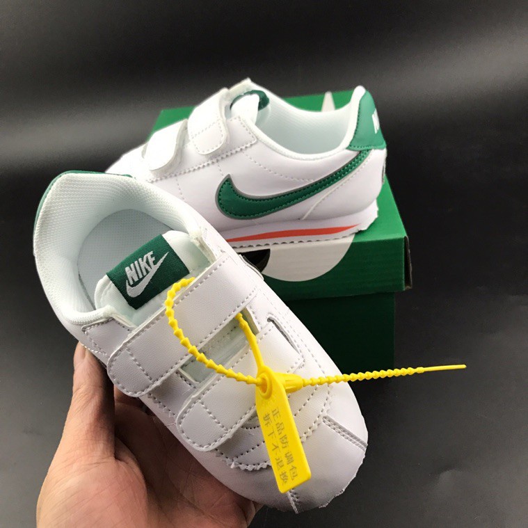 117*hàng Có Sẵn * Giày Thể Thao Nike Cortez Bằng Da Dành Cho Trẻ Em