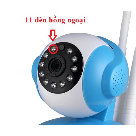 Camera IP Wifi Vitacam VT2000 3.0MP FullHD+ 1536P hồng ngoại ban đêm - đàm thoại 2 chiều (Trắng)