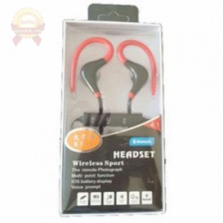 Tai Nghe Bluetooth Thể Thao Chống Nước BT-1PRO không dây cao cấp loa 2.1 âm thanh siêu trầm bổng in ear  LG BT-1 F776SP1 | WebRaoVat - webraovat.net.vn