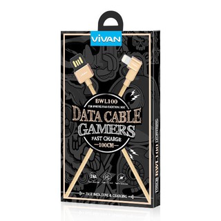 CÁP SẠC LIGHTNING GAMING VIVAN BWL100
