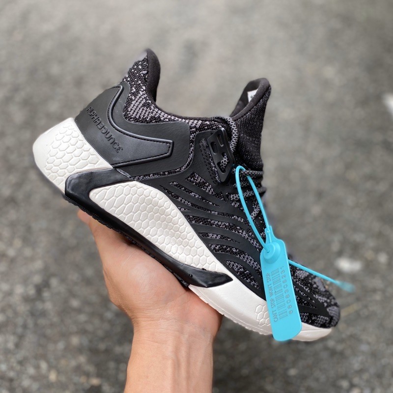 [fullbox] Giầy alphabounce đen đế trắng nam | BigBuy360 - bigbuy360.vn