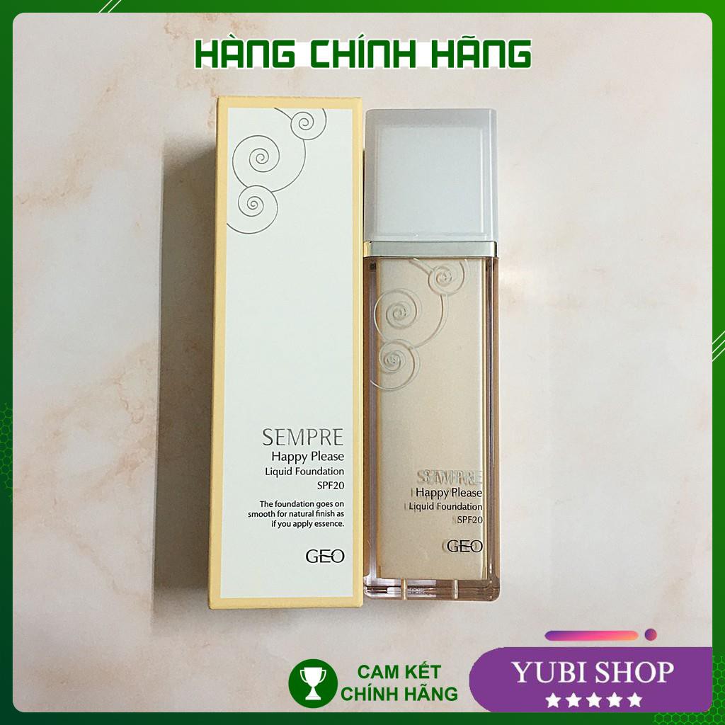 Kem Nền Geo Lamy Sempre Happy & Please Liquid Foundation Spf20 Chính Hãng - Hàn Quốc - 40ml