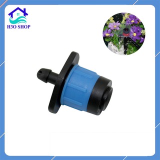 Béc Tưới Gốc - Béc Xòe xanh 360 Độ, Chân 6mm