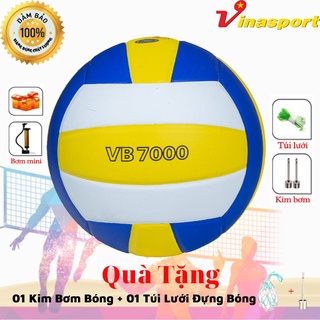Bóng chuyền thăng long vb7000 da nhật chính hãng - tặng kim bơm + túi lưới