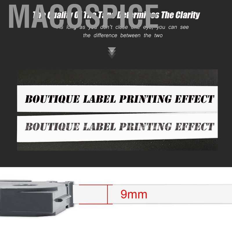 Nhãn Dán Tz-221 P-Touch Cho Máy In Brother | BigBuy360 - bigbuy360.vn