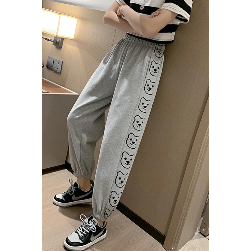 NRVP Quần Thể Thao Ống Rộng Phong Cách Thời Trang Hàn Quốc Dành Cho Nam Và Nữ