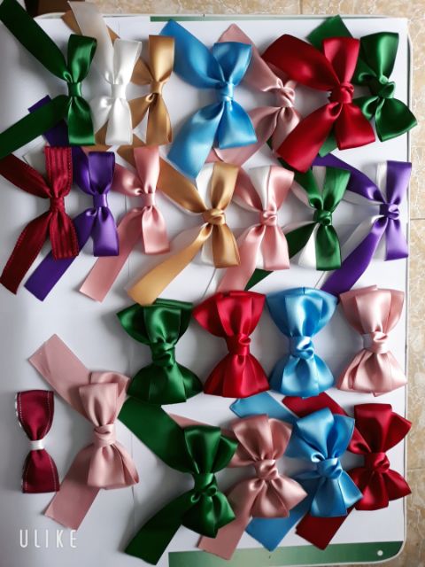 Kẹp tóc nơ ribbon