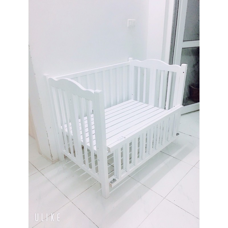 Nôi Cũi Gỗ Quế BaBy Crid Cho Bé Yêu Chất Liệu Gỗ Quế Cao Cấp