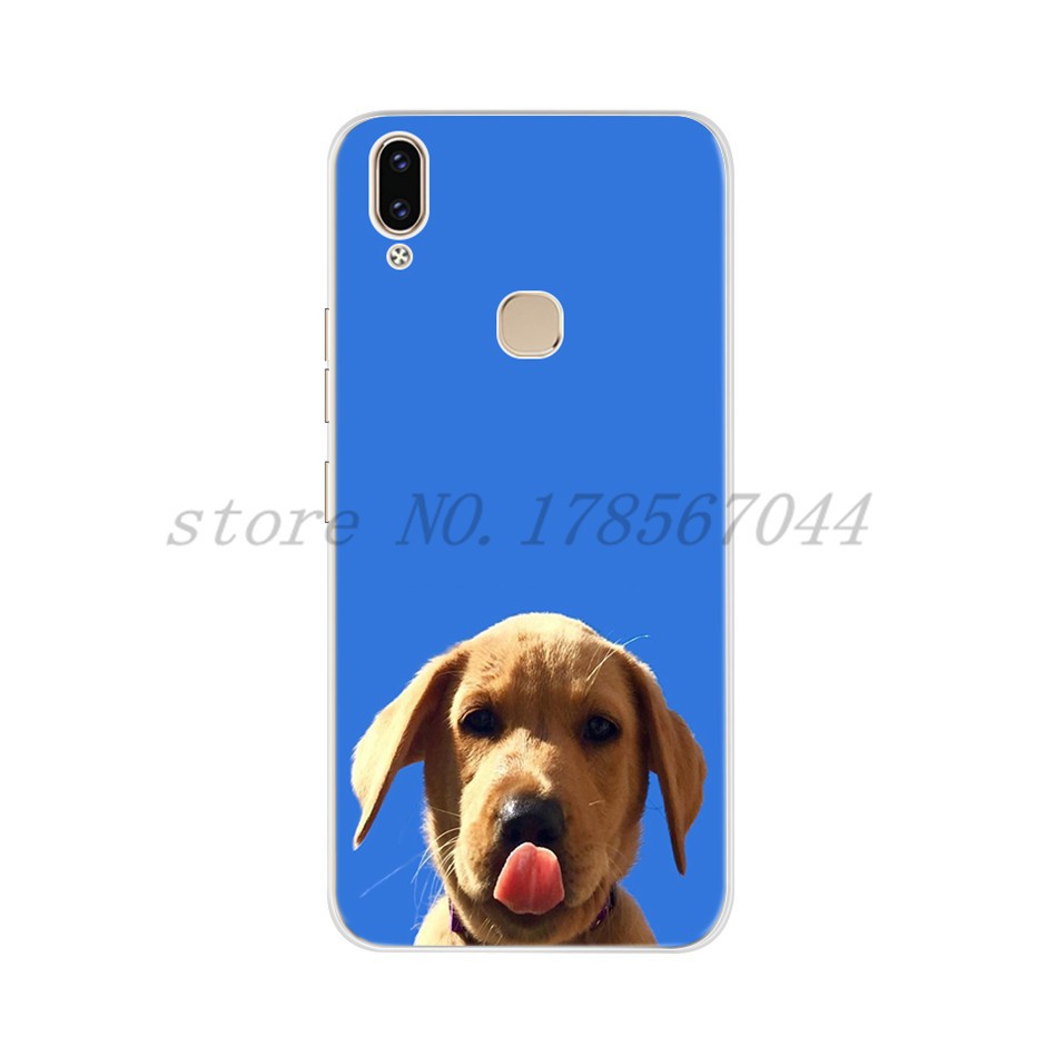 Vivo V9 V9Pro V15 V15Pro V17 V17Pro Case Cute Cat Dogs Pattern Soft Silicone TPU Phone Casing