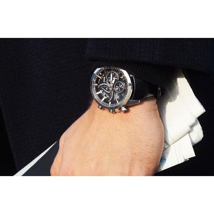 Đồng Hồ Nam Casio Chính Hãng Edifice EQB-500L-1A -Dây Da -Năng lượng mặt trời | BigBuy360 - bigbuy360.vn